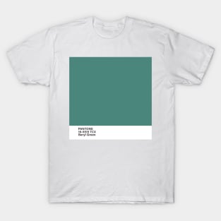 Pantone 16-5515 TCX Beryl Green T-Shirt